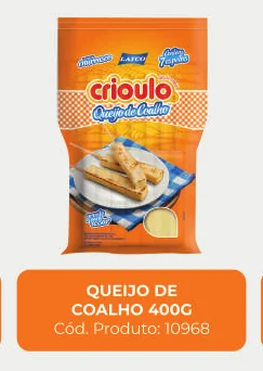 Imagem de catálogo do produto Queijo de coalho (340 g), código 10968