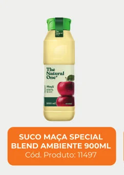 Imagem de catálogo do produto Suco de maçã Special Blend 900 mL ambiente, código 11497