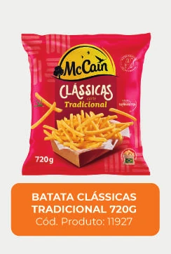 Imagem do produto Batata clássica tradicional 16 × 720 g, código 11927, proveniente do catálogo MisterMix