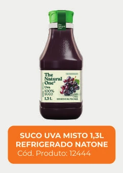 Imagem do produto Suco de uva misto 1,3 L refrigerado, código 12444, proveniente do catálogo MisterMix
