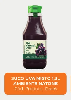 Imagem de catálogo do produto Suco de uva misto 1,3 L ambiente, código 12446