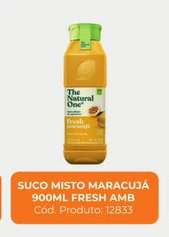 Imagem do produto Suco misto maracujá 900 mL ambiente, código 12833, proveniente do catálogo MisterMix