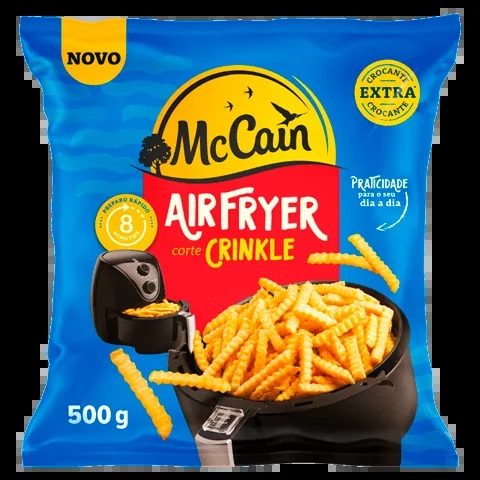 Imagem de catálogo do produto Batata airfryer crinkle 18 × 500 g, código 13332